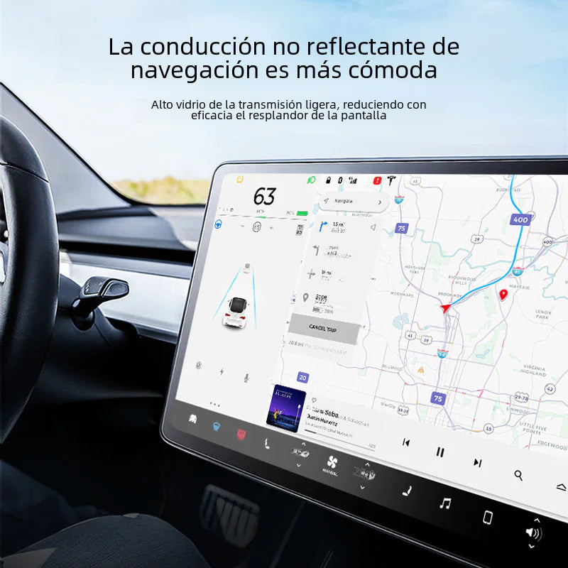 Custom Tempered Glass Screen Protector for Tesla Model 3/Y