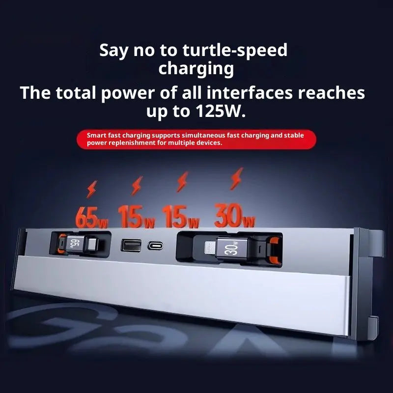 Slide-out Expansion Dock for Model 3/Y USB Charging for 2024-2026